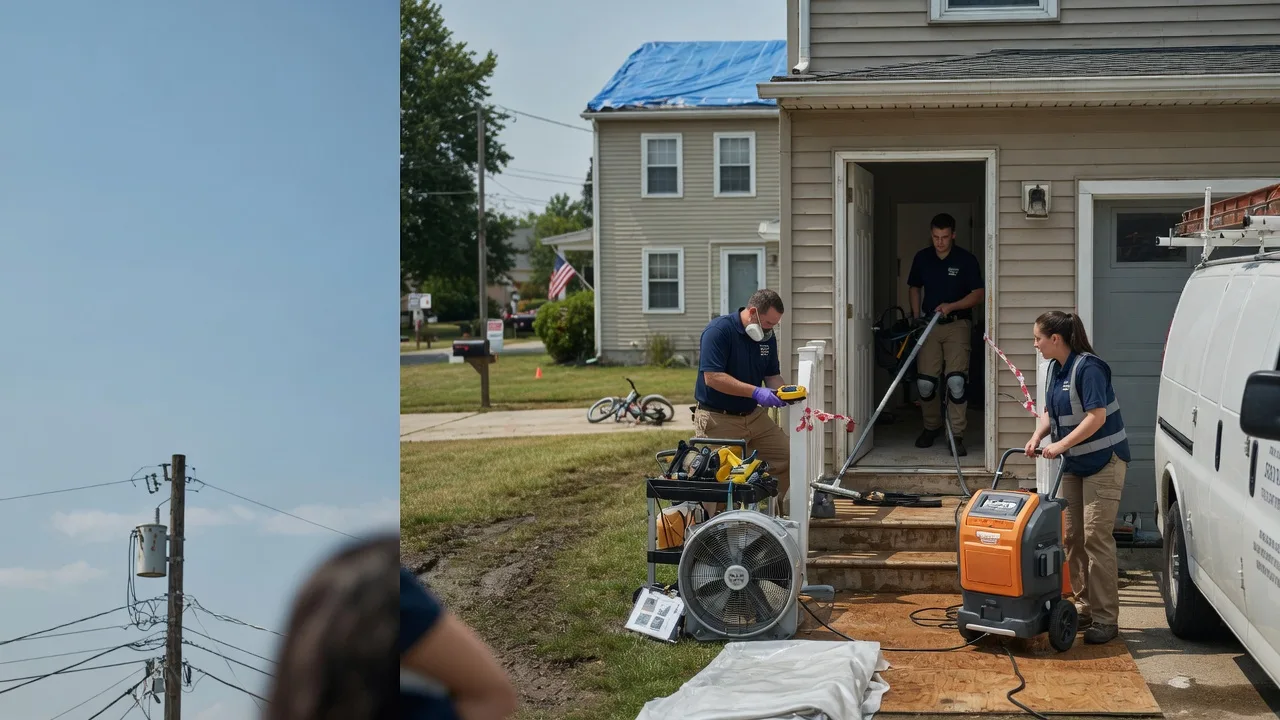Water Damage Repair in Rio, WI near me